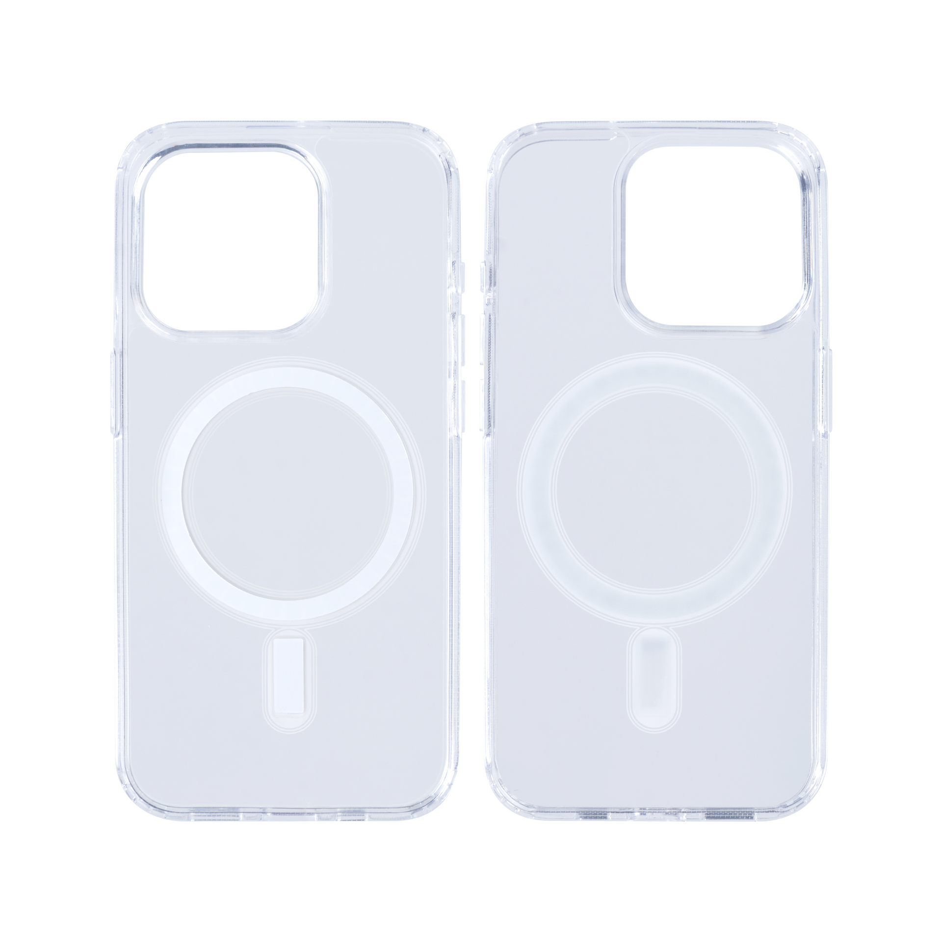 Rixus Magnetic Clear Case For Apple iPhone 15 Pro