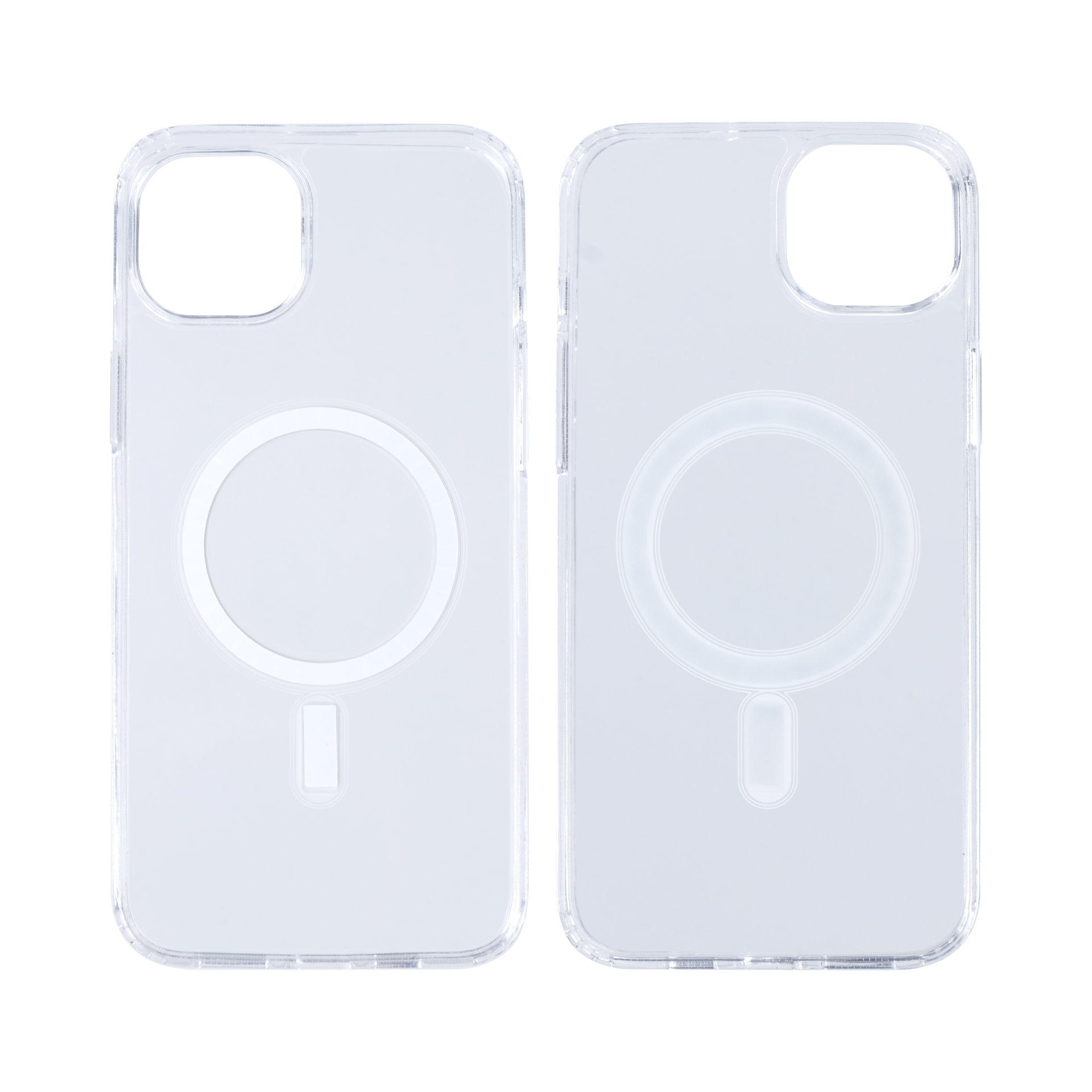 Rixus Magnetic Clear Case For Apple iPhone 15 Plus