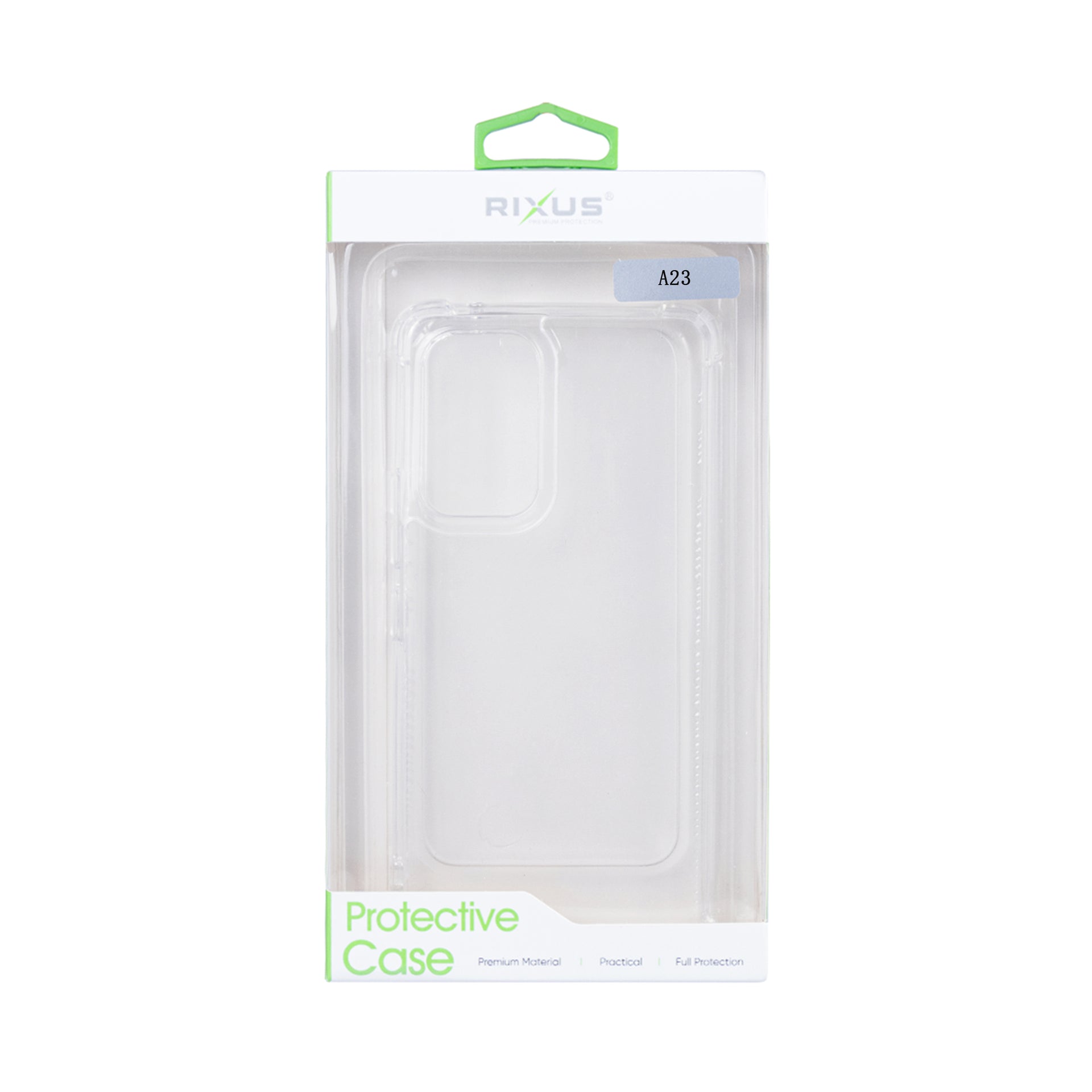 Rixus Anti-Burst Case For Samsung Galaxy A23 Transparent