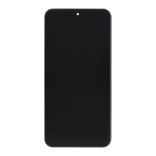Samsung Galaxy S22 S901B Display And Digitizer With Frame Phantom Black Service Pack