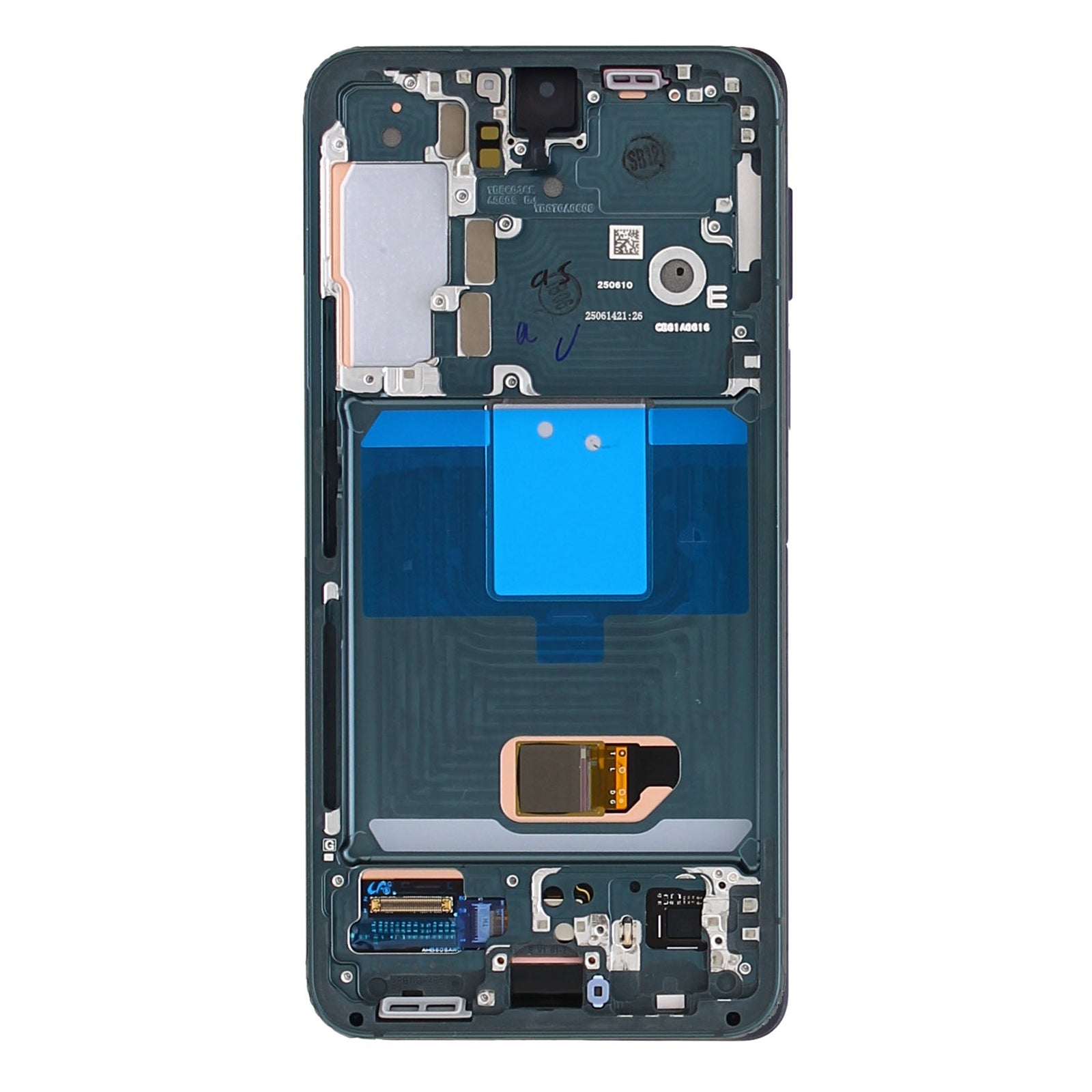 Samsung Galaxy S22 S901B Display And Digitizer With Frame Green Service Pack