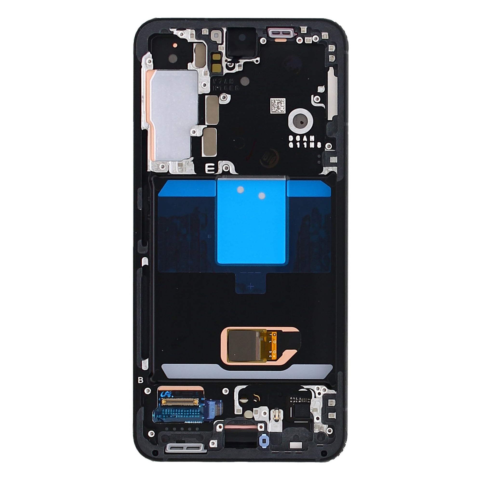 Samsung Galaxy S22 S901B Display And Digitizer With Frame Graphite Service Pack