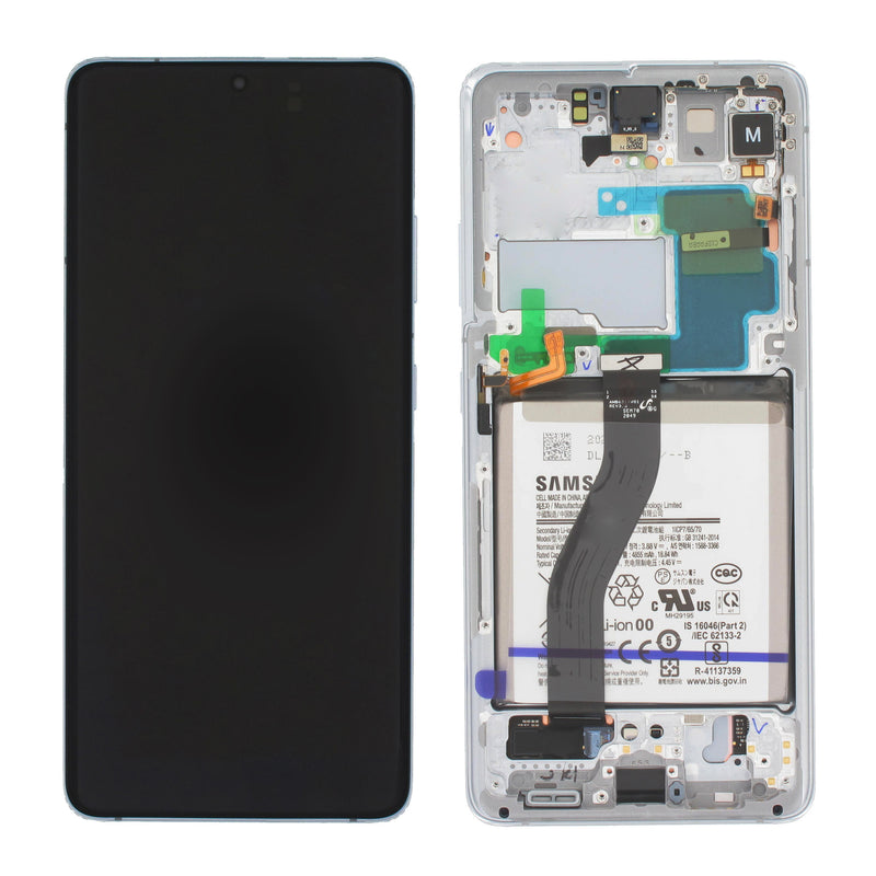 Samsung Galaxy S21 Ultra 5G G998B Display and Digitizer Complete Silver