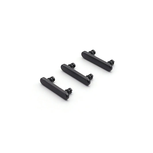 For Apple iPhone 8, iPhone SE (2020) Power And Volume Button Set Black OEM (3pcs)