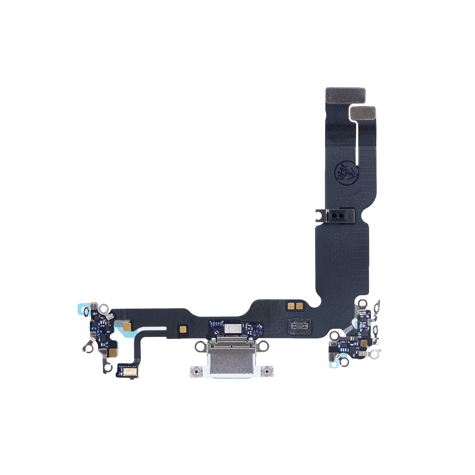 For Apple iPhone 15 Plus System Charging Flex Blue Pulled