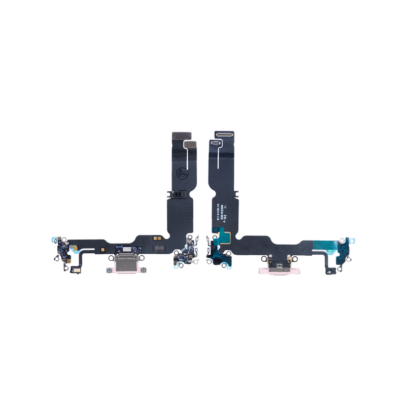 For Apple iPhone 15 Plus System Charging Flex Pink Pulled