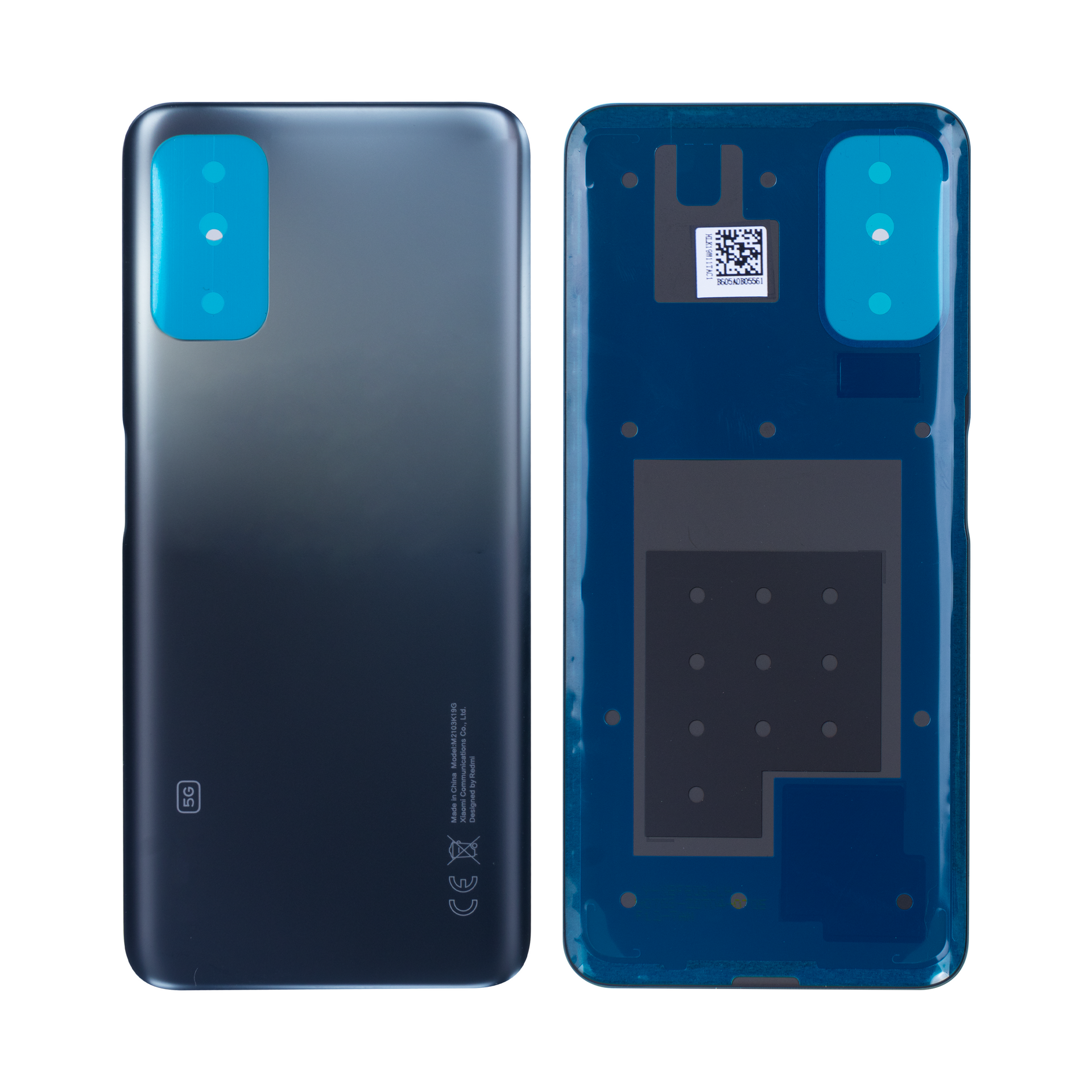 Xiaomi Redmi Note 10 5G Back Cover Without Lens Graphite Gray OEM