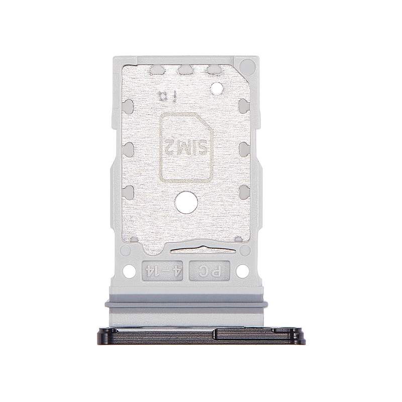 Samsung Galaxy S22 S901B Sim And MicroSD Card Holder Phantom Black OEM