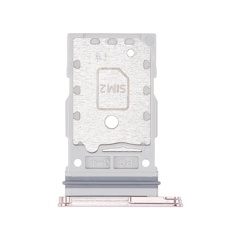Samsung Galaxy S22 S901B Sim And MicroSD Card Holder Pink Gold OEM