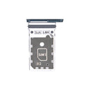 Samsung Galaxy S22 S901B Sim And MicroSD Card Holder Sky Blue OEM
