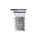 Samsung Galaxy S22 S901B Sim And MicroSD Card Holder Sky Blue OEM