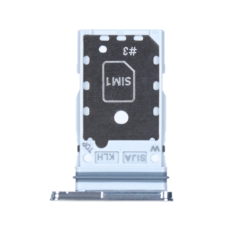 Samsung Galaxy S22 S901B Sim And MicroSD Card Holder Cream OEM