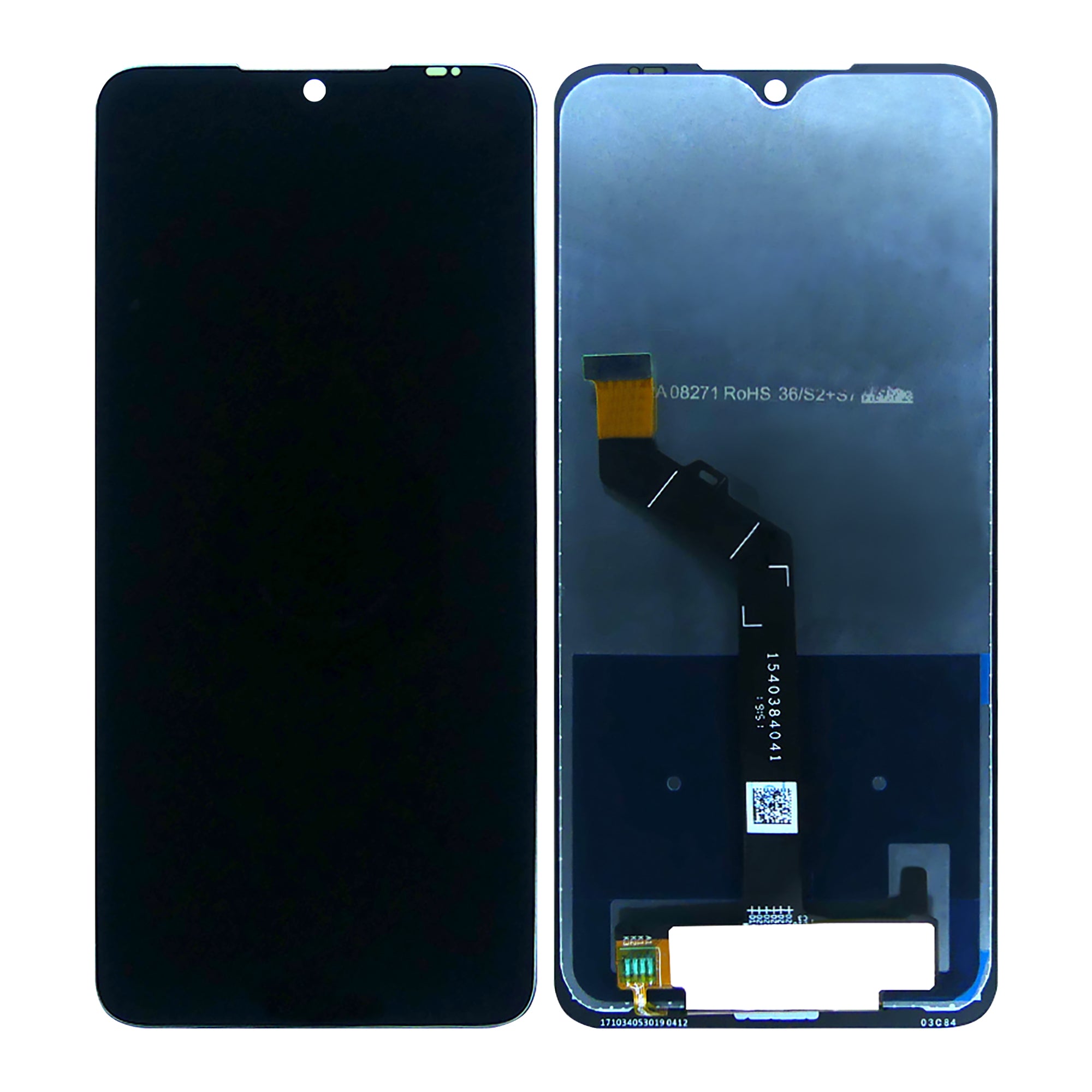 Nokia 6.2, 7.2 Display And Digitizer Without Frame Black OEM