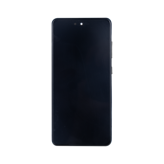 Samsung Galaxy A52 4G A525F, A52 5G A526B, A52s 5G A528B Display And Digitizer With Frame Awesome White Soft-OLED