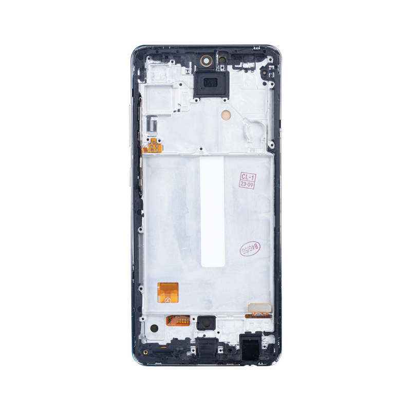 Samsung Galaxy A52 5G A526B, A52s 5G A528B Display And Digitizer With Frame Awesome White Soft-OLED
