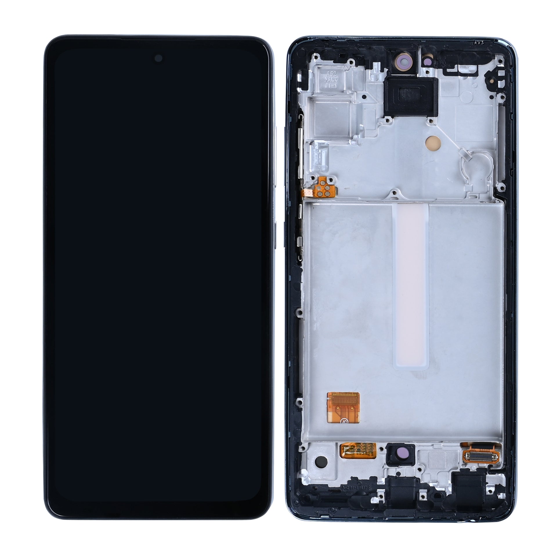 Samsung Galaxy A52 4G A525F, A52 5G A526B, A52s 5G A528B Display And Digitizer With Frame Awesome White Soft-OLED