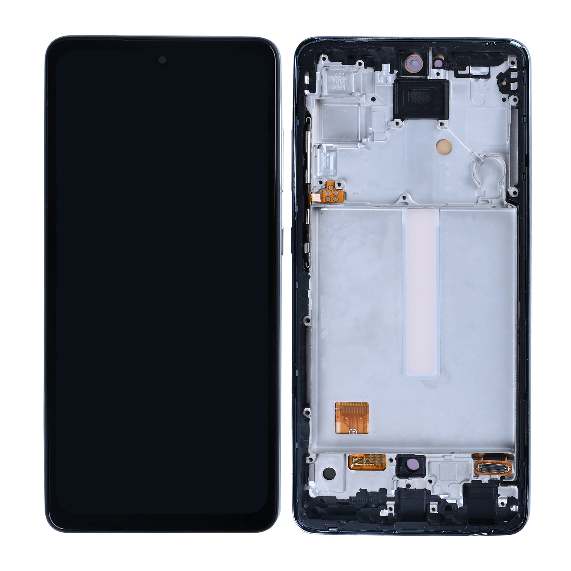 Samsung Galaxy A52 4G A525F, A52 5G A526B, A52s 5G A528B Display And Digitizer With Frame Awesome White Soft-OLED
