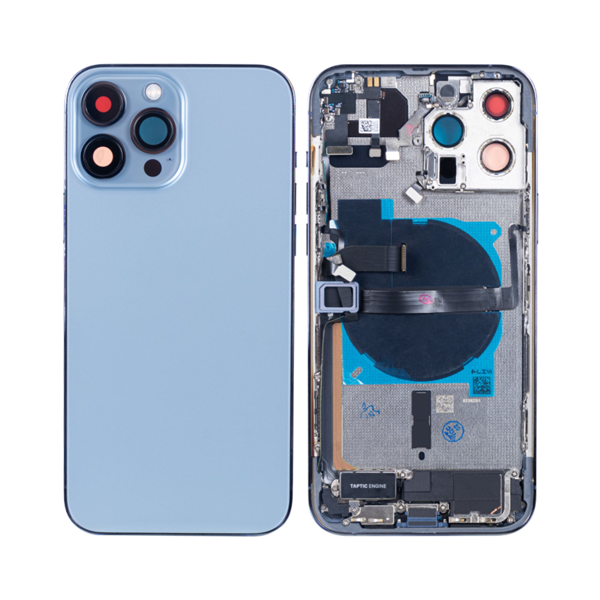 For Apple iPhone 13 Pro Max Housing With Small Parts Sierra Blue OEM