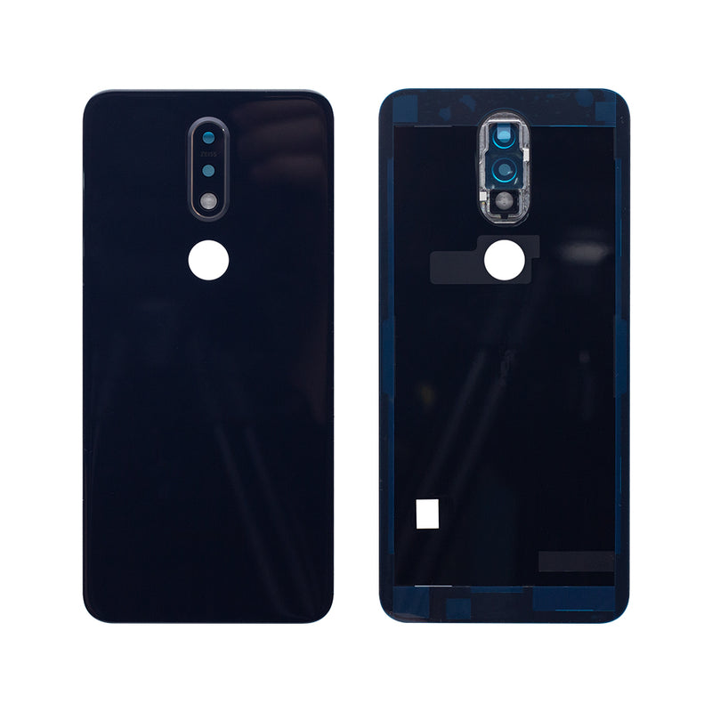 Nokia 7.1 (2018) Back Cover Gloss Midnight Blue (+ Lens)