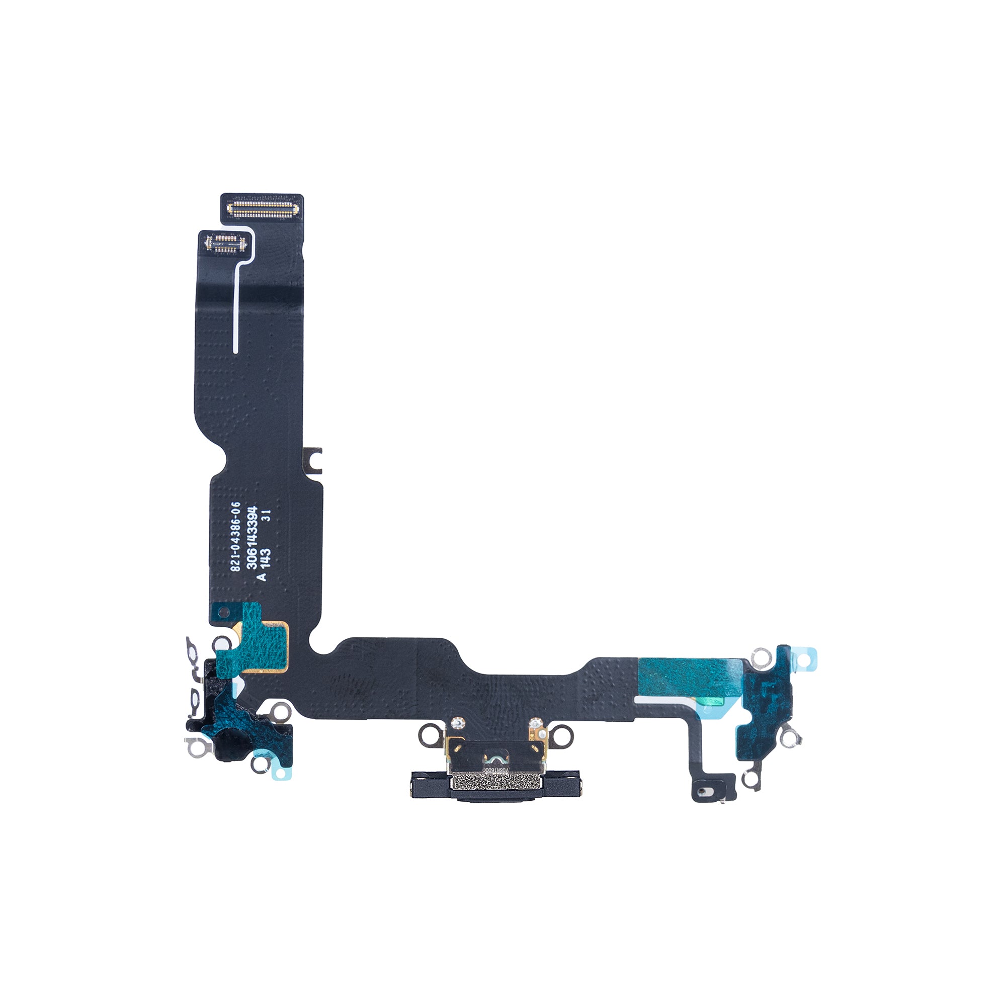 For Apple iPhone 15 Plus System Charging Flex Black Pulled