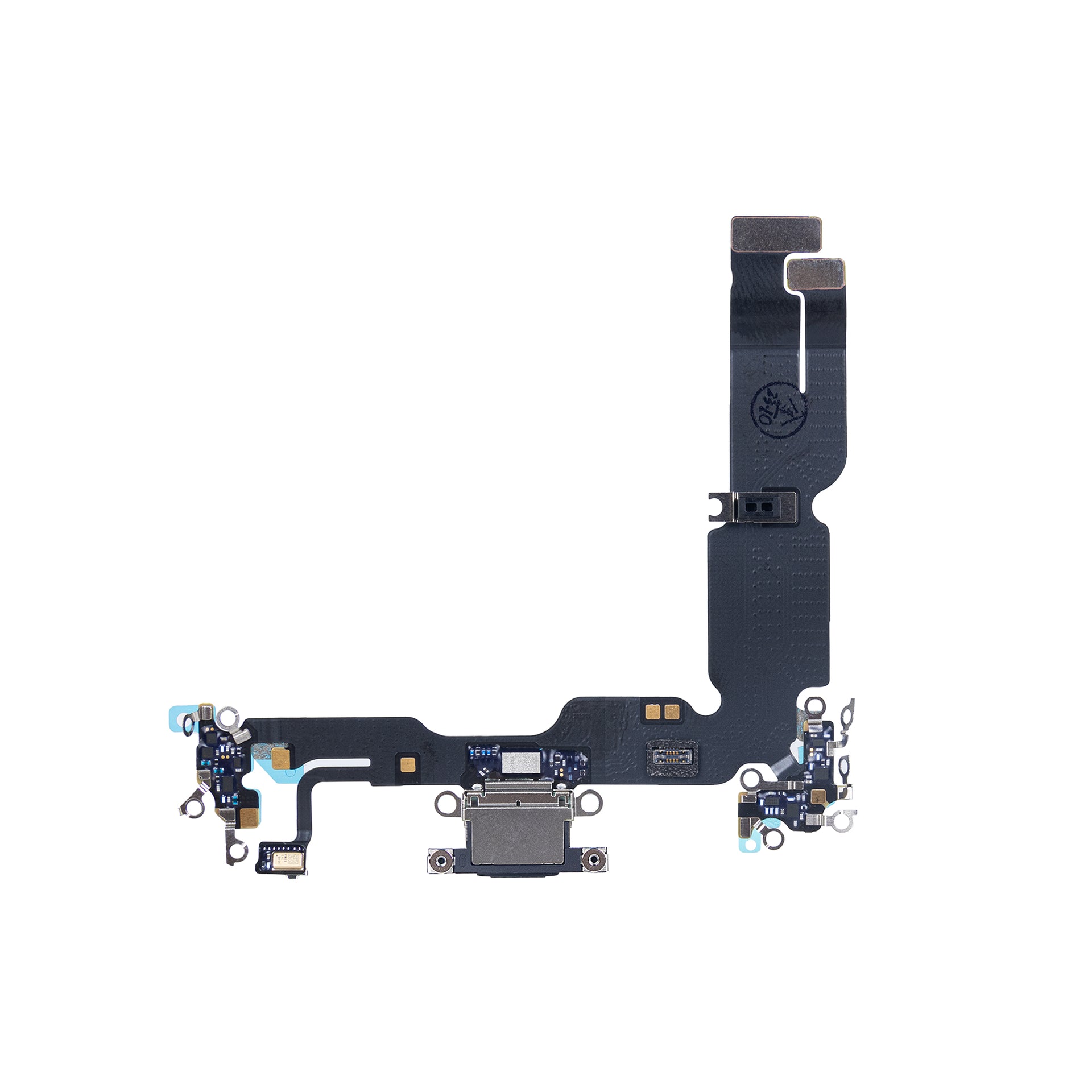 For Apple iPhone 15 Plus System Charging Flex Black Pulled