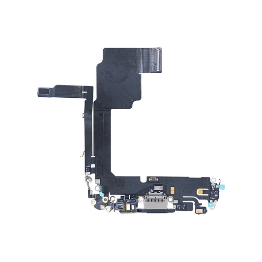 For Apple iPhone 15 Pro Max System Charging Flex Black Titanium Pulled