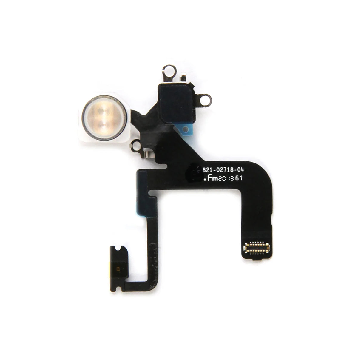 For Apple iPhone 12 Pro Flashlight And Microphone Flex Pulled