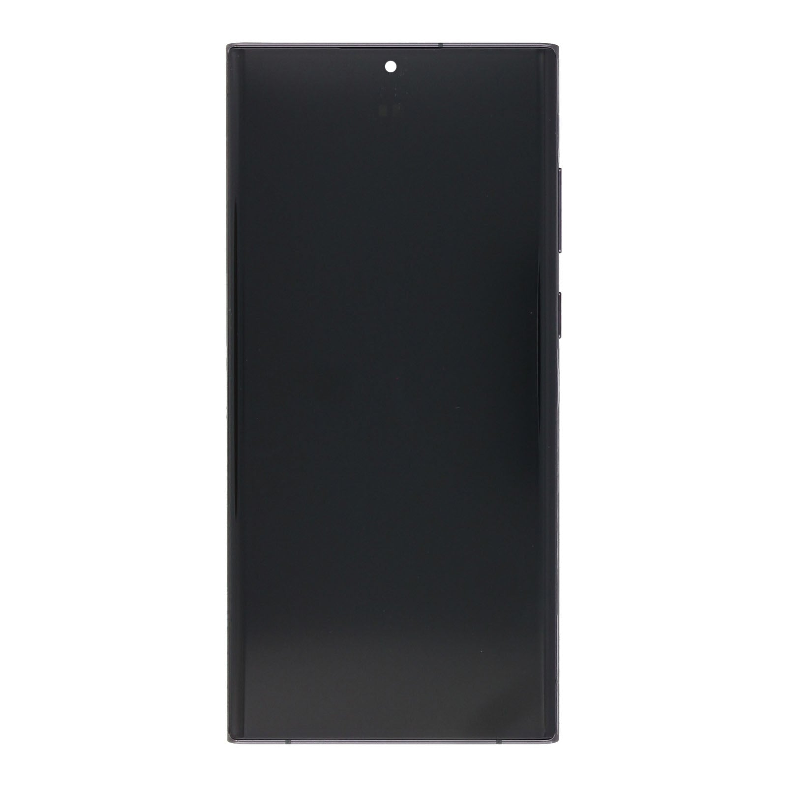 Samsung Galaxy S22 Ultra S908B Display And Digitizer With Frame Phantom Black Service Pack