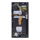 Samsung Galaxy S22 Ultra S908B Display And Digitizer With Frame Phantom Black Service Pack