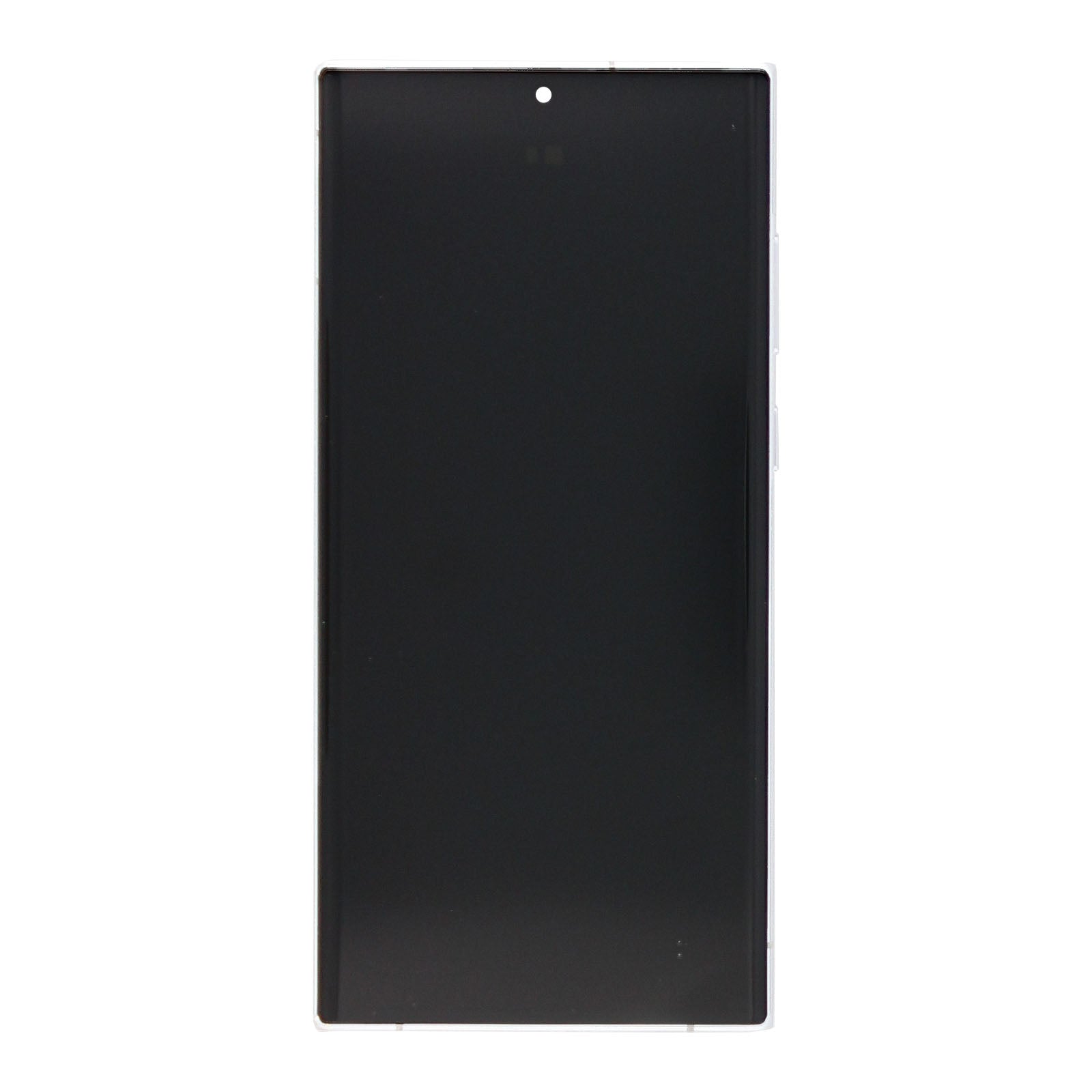 Samsung Galaxy S22 Ultra S908B Display And Digitizer With Frame Phantom White Service Pack