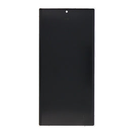Samsung Galaxy S22 Ultra S908B Display And Digitizer With Frame Phantom White Service Pack