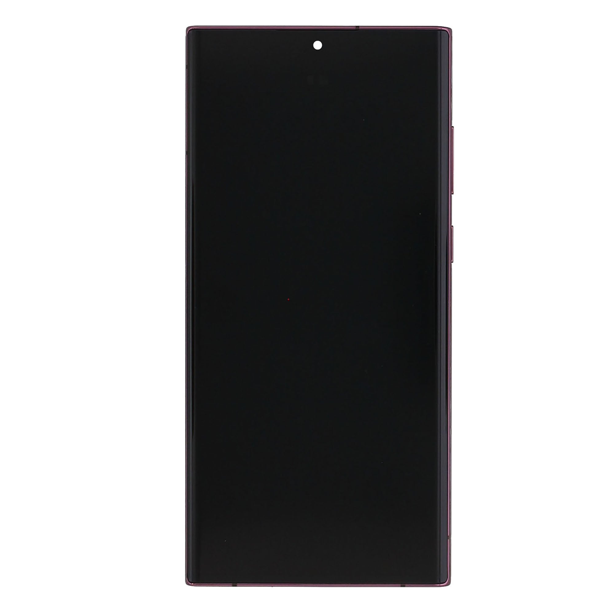 Samsung Galaxy S22 Ultra S908B Display And Digitizer With Frame Burgundy Service Pack