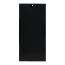 Samsung Galaxy S22 Ultra S908B Display And Digitizer With Frame Green Service Pack