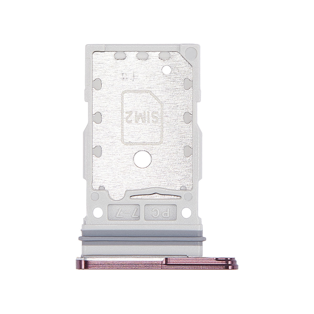 Samsung Galaxy S22 Ultra S908B Sim Card Holder Burgundy OEM