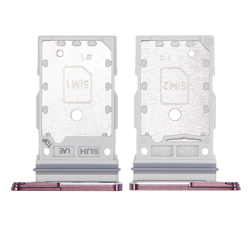 Samsung Galaxy S22 Ultra S908B Sim Card Holder Burgundy OEM