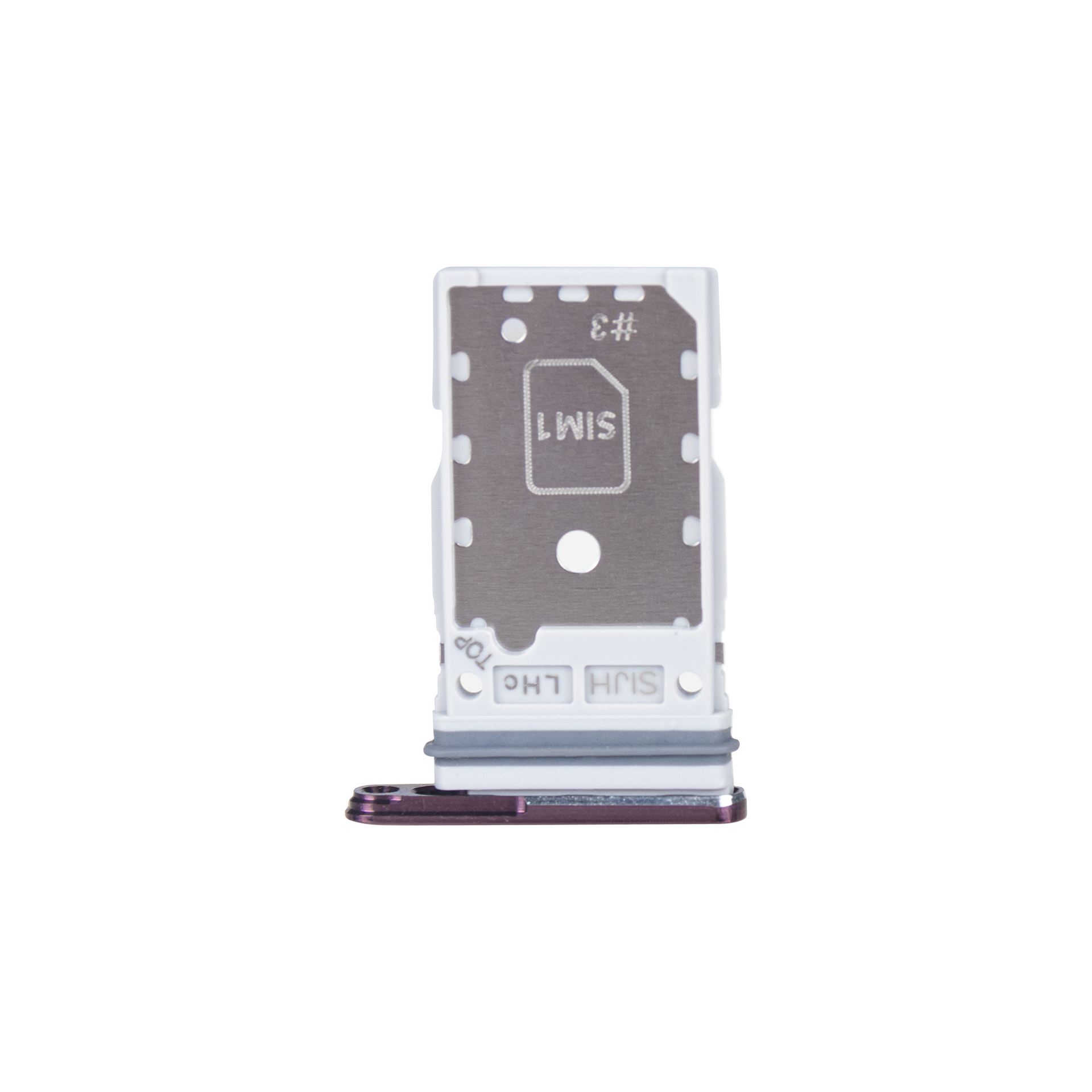 Samsung Galaxy S22 Ultra S908B Sim Card Holder Red OEM