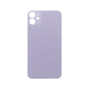 For Apple iPhone 11 Back Glass, Enlarged Camera Frame Purple Compatible