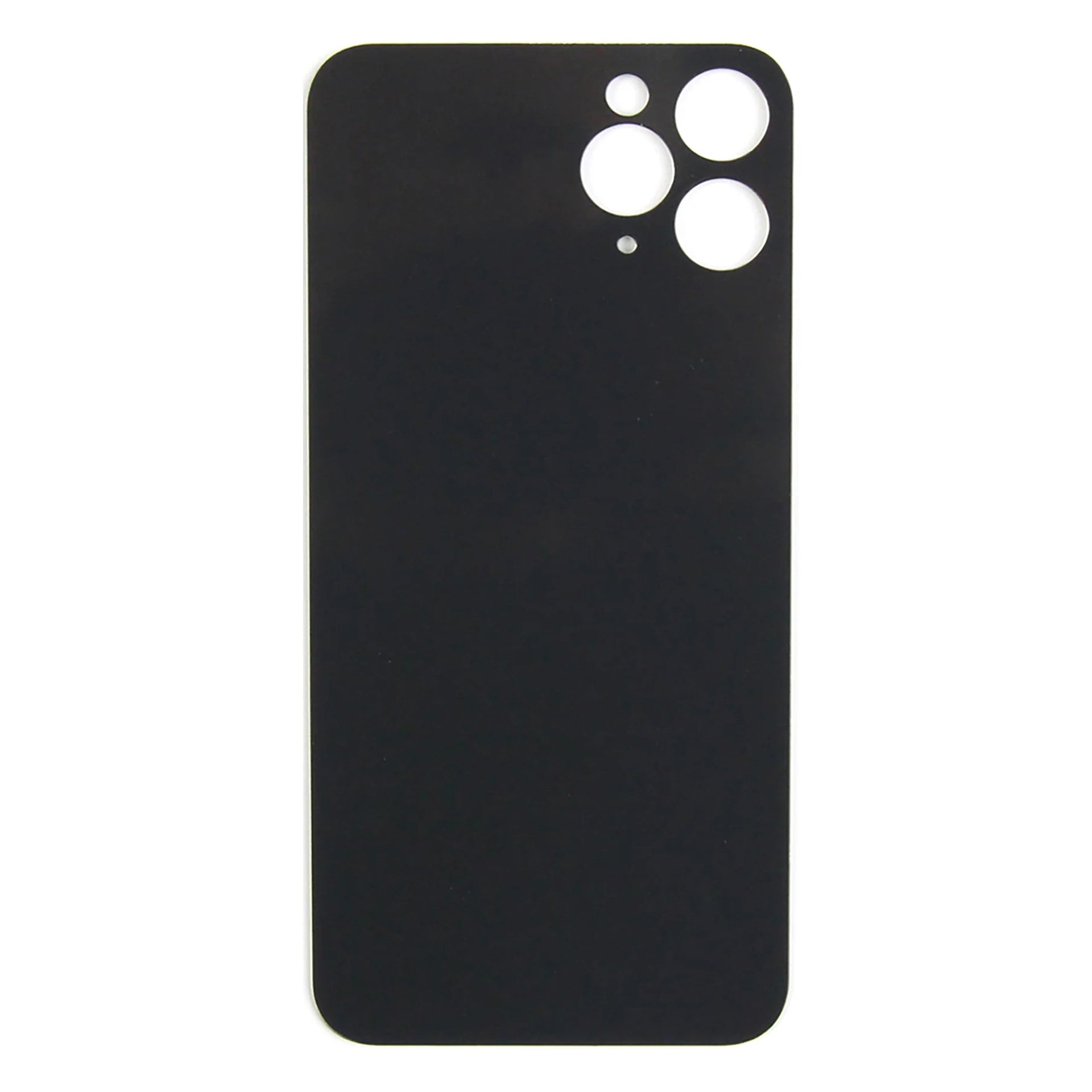 For Apple iPhone 11 Pro Back Glass, Enlarged Camera Frame Silver Compatible