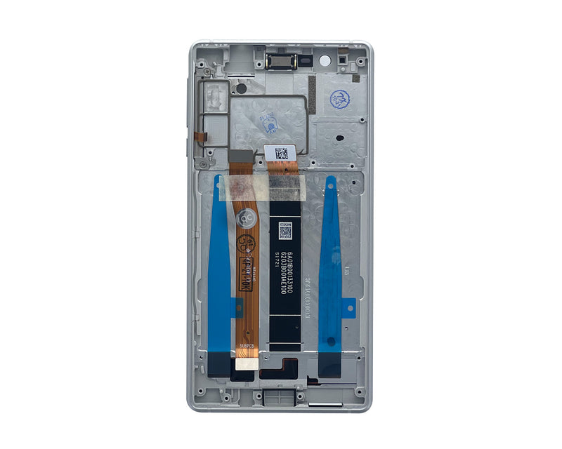 Nokia 3 Display And Digitizer With Frame White OEM