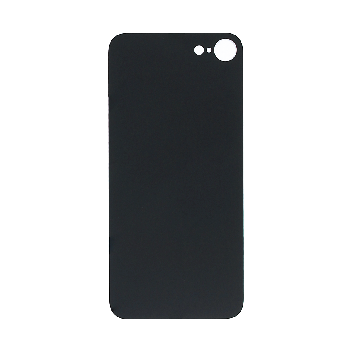 For Apple iPhone SE (2020, 2022) Back Glass, Enlarged Camera Frame White Compatible