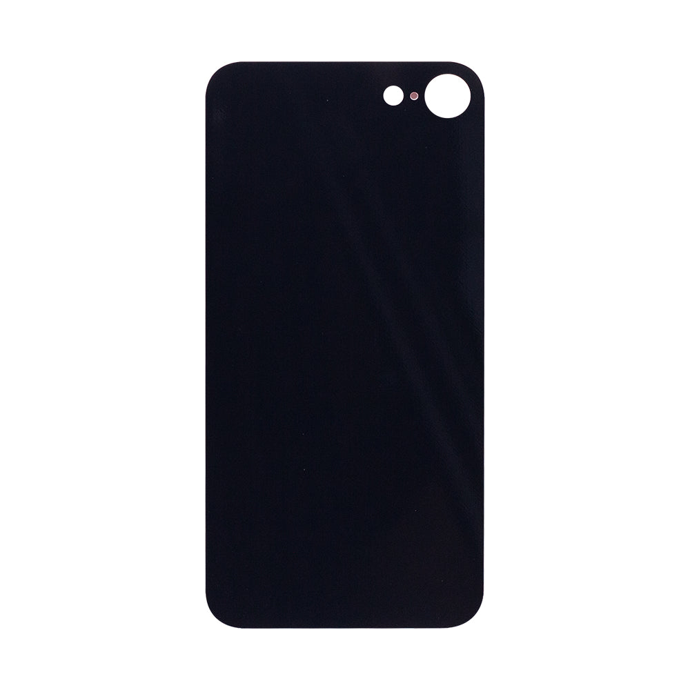 For Apple iPhone SE (2020, 2022) Back Glass, Enlarged Camera Frame Red Compatible