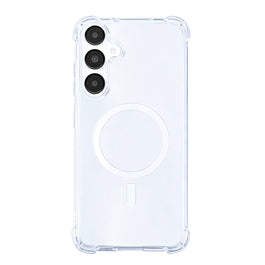 Rixus Anti-Burst Case With MagSafe Compatible For Samsung Galaxy A05s Transparent