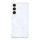 Rixus Anti-Burst Case With MagSafe Compatible For Samsung Galaxy A05s Transparent