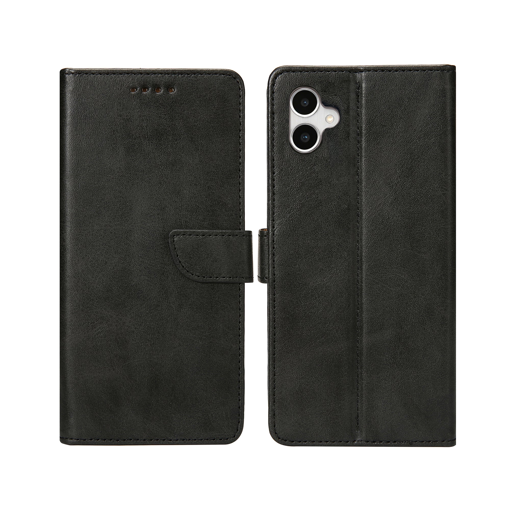 Rixus Bookcase For Samsung Galaxy A05 Black