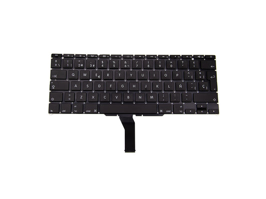 For Apple MacBook Air (2011-2016) A1370 Keyboard ESP Black Pulled