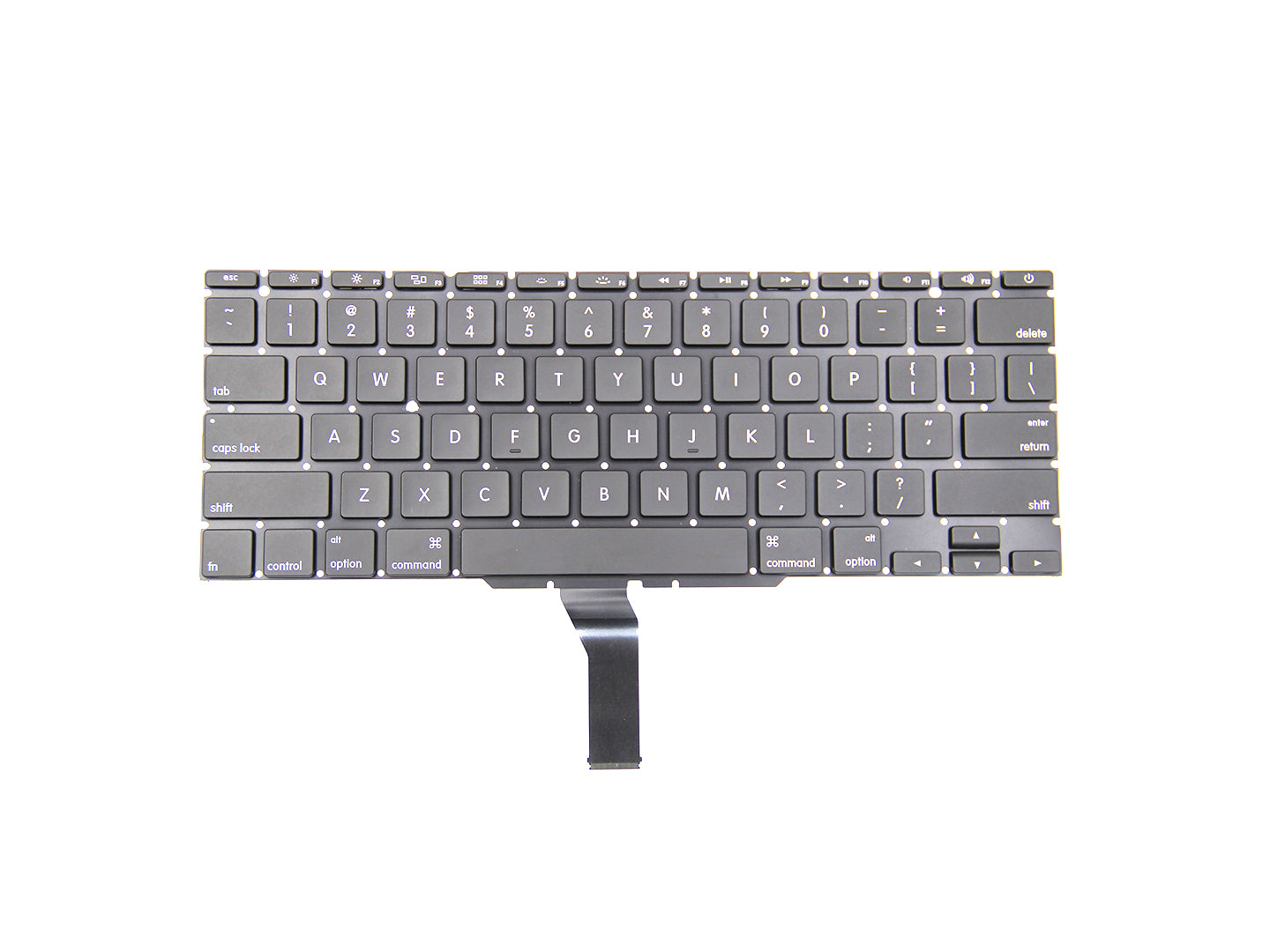 For Apple MacBook Air (2011-2016) A1370 Keyboard US Black Pulled