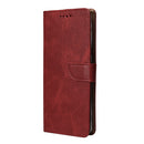 Rixus Bookcase For Samsung Galaxy A05 Dark Red