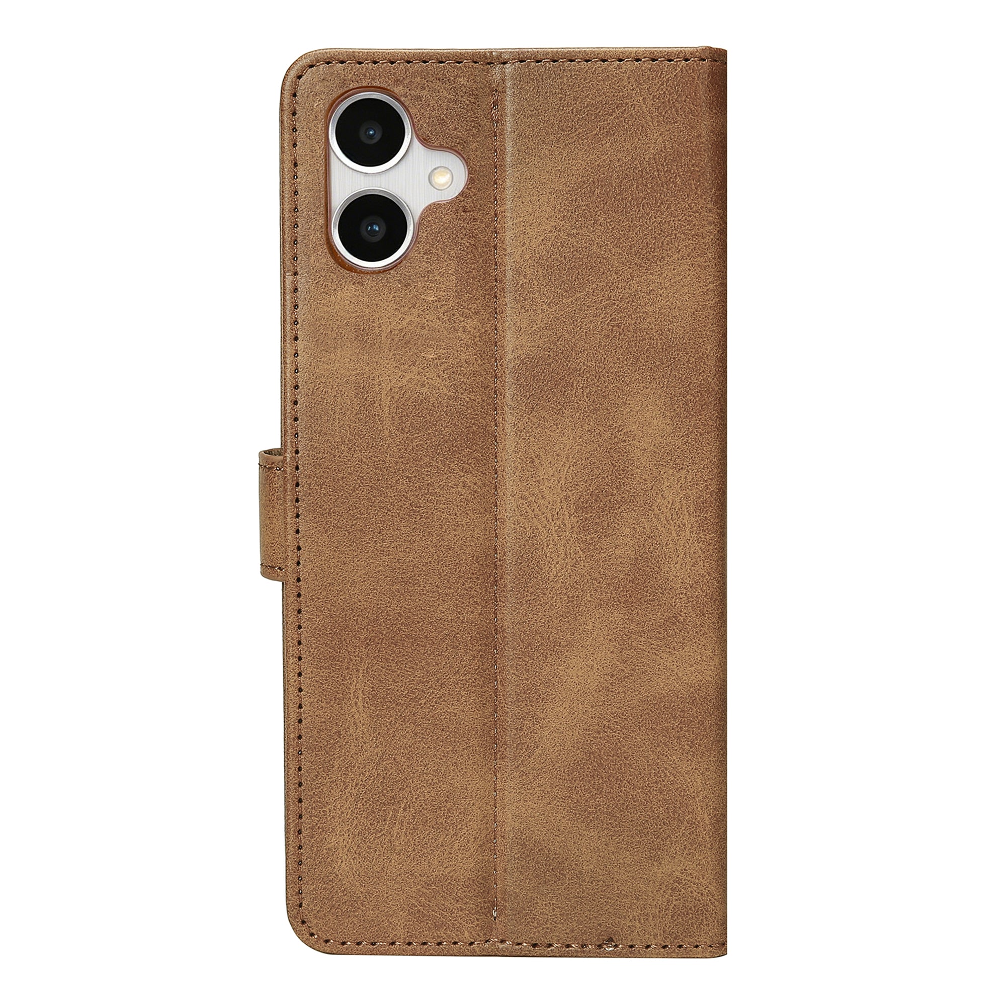 Rixus Bookcase For Samsung Galaxy A05 Light Brown