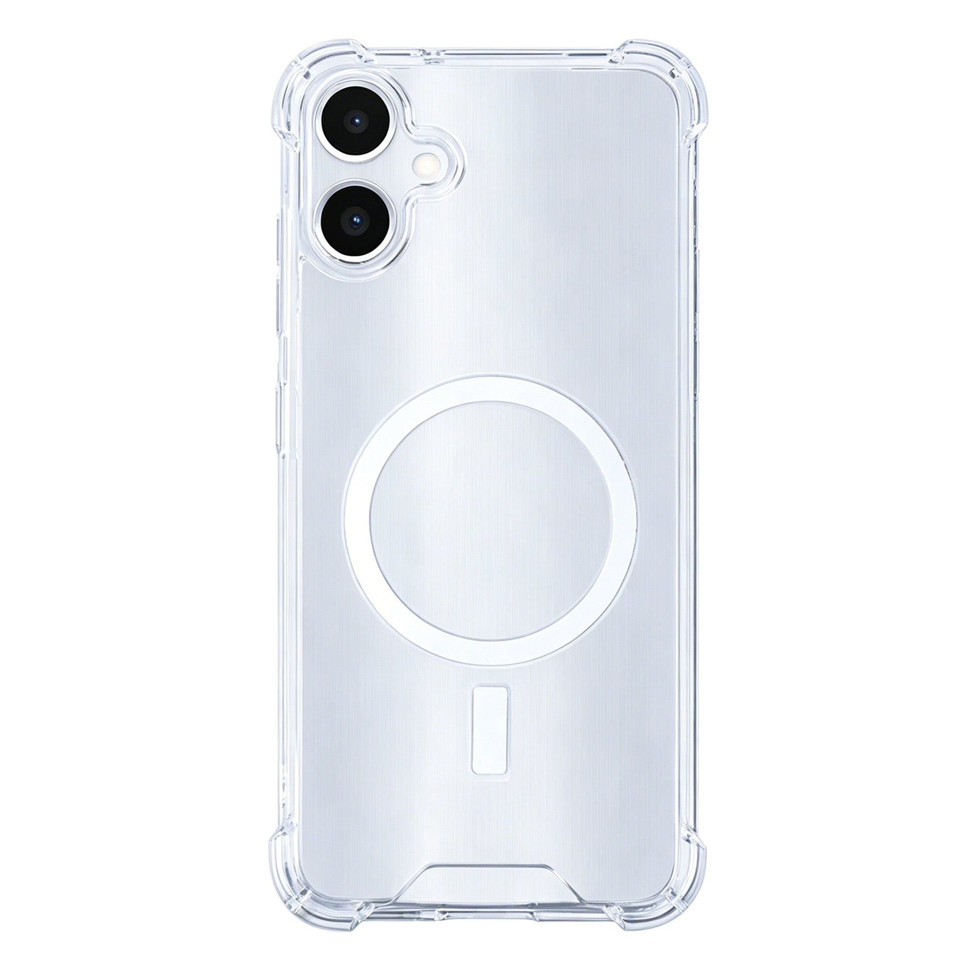 Rixus Anti-Burst Case With MagSafe Compatible For Samsung Galaxy A05 Transparent