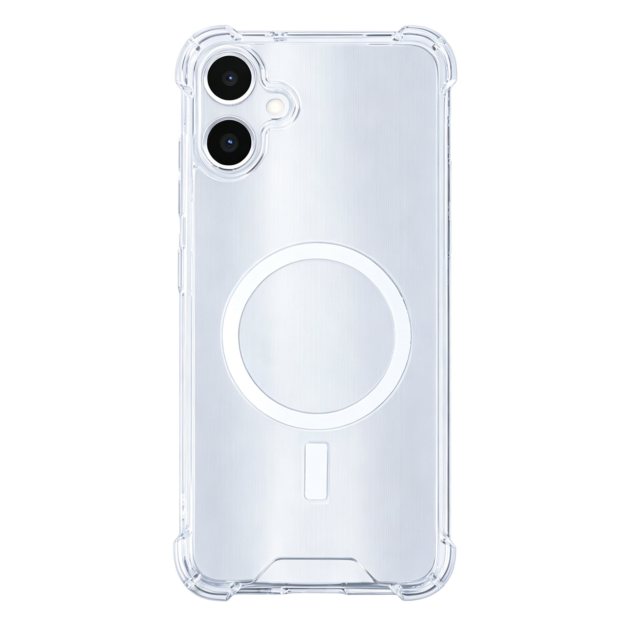 Rixus Anti-Burst Case With MagSafe Compatible For Samsung Galaxy A05 Transparent